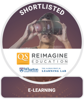 Shortlisted for QS Reimagine Education in the E-Learning category