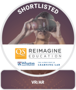 Reimagine Eduction VR and AR Award Shorlisted